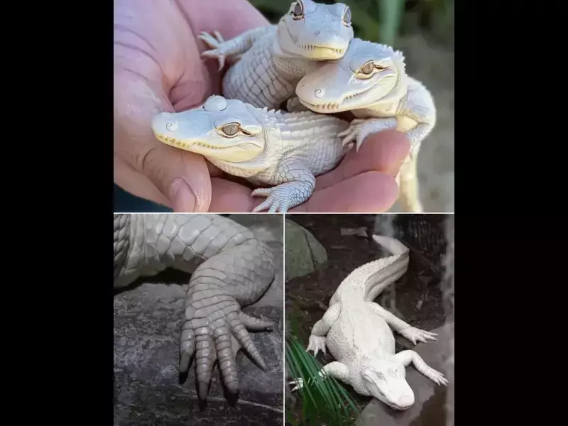 Алигатор - Албинос